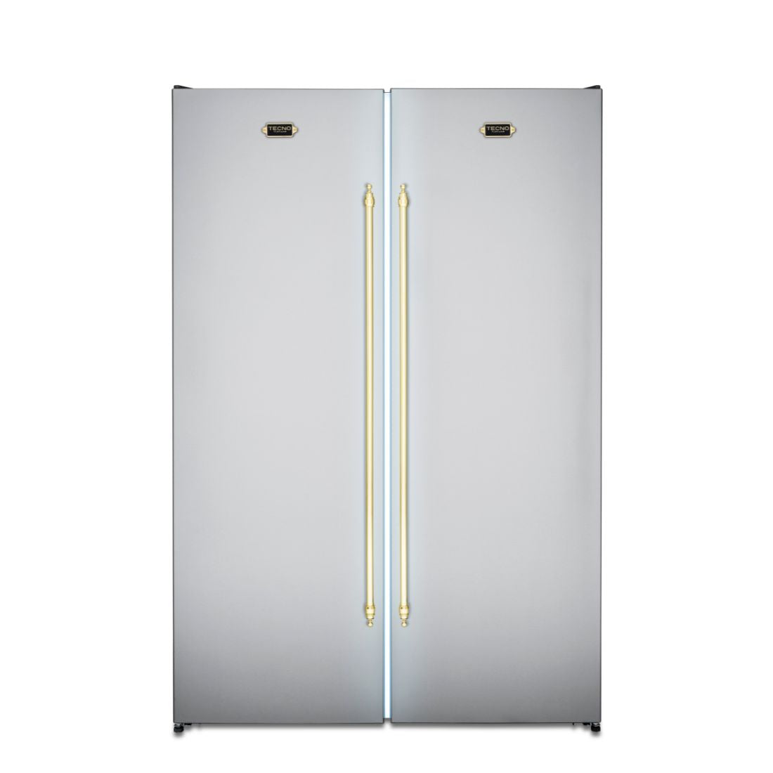 Refrigerador Tecno Vintage Side by Side 658 Litros Inox 122cm