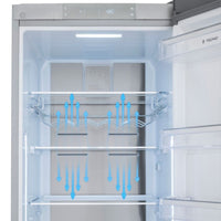Refrigerador Tecno Professional Bottom Freezer 324 Litros Inox 60cm