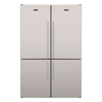 Refrigerador Tecno Professional Bottom 648 Litros Inox 122cm