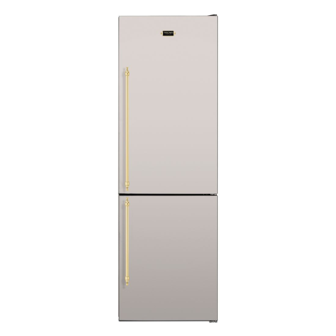 Refrigerador Tecno Vintage Bottom Freezer 324 Litros Inox 60cm