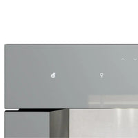 Dispenser de Vinhos Tecno Vintage 3 Garrafas Inox 60cm dispenser de vinhos em inox com painel touch espelhado e design compacto 3 garrafas