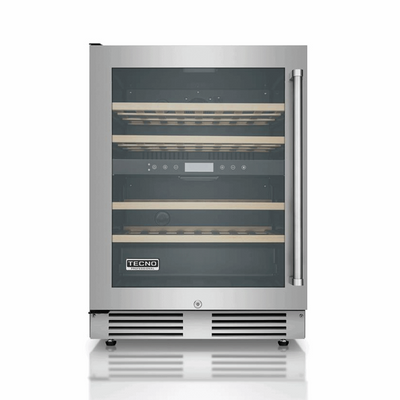 Adega de Vinhos Professional 136 Litros 43 Garrafas Dual Zone de Embutir 220V - Abertura para Esquerda