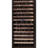 Adega de vinhos CrissAir com 171 garrafas, design elegante e controle de temperatura em duas zonas.