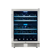 Adega Tecno Professional 43 Garrafas Inox 60cm - Abertura Direita