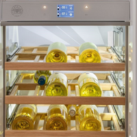 Adega Bertazzoni Professional Dual Zone Inox 80 Garrafas 220V - Abertura Esquerda