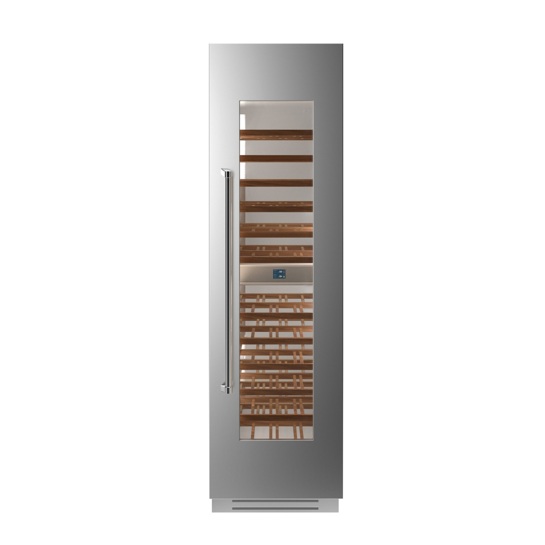 Adega Bertazzoni Master Dual Zone Inox 80 Garrafas 220V - Abertura Direita