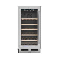 Adega de vinhos Debacco 31 Garrafas Inox 38cm 220V Abertura para Esquerda