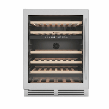 Adega de Embutir 46 Garrafas Dual Zone Inox 60cm 220V Abertura para Esquerda