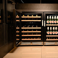 Adega Debacco 46 Garrafas Inox 60cm - Abertura Esquerda