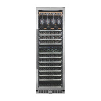 Adega de Vinhos Evol Smart 160 Garrafas Dual Zone de Embutir 220V