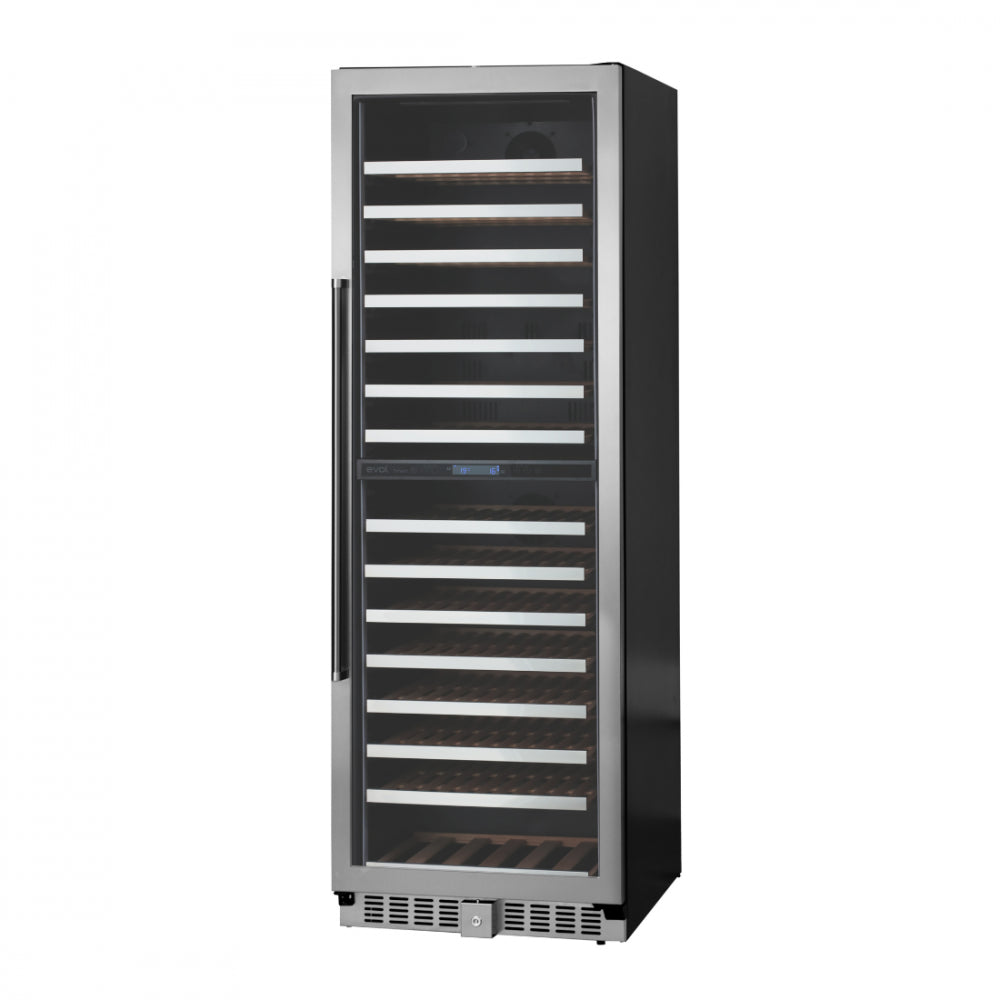 Adega de Vinhos Evol Smart 160 Garrafas Dual Zone de Embutir 220V
