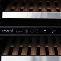 Adega de Vinhos Evol Smart 160 Garrafas Dual Zone de Embutir 220V