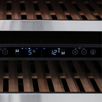 Adega de Vinhos Evol Smart 160 Garrafas Dual Zone de Embutir 220V
