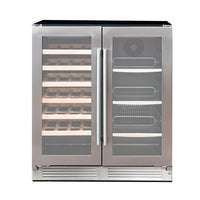 Adega e Cervejeira de embutir Arkton 28 Garrafas e 86 Latas 220V 75cm