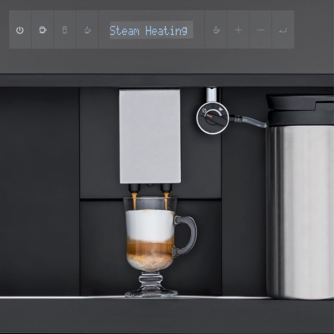 Cafeteira Tecno Original Automática de Embutir Inox 60cm