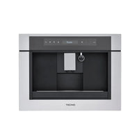 Cafeteira Tecno Original Automática de Embutir Inox 60cm em inox escovado com painel touch, saída de café simples e bandeja embutida
