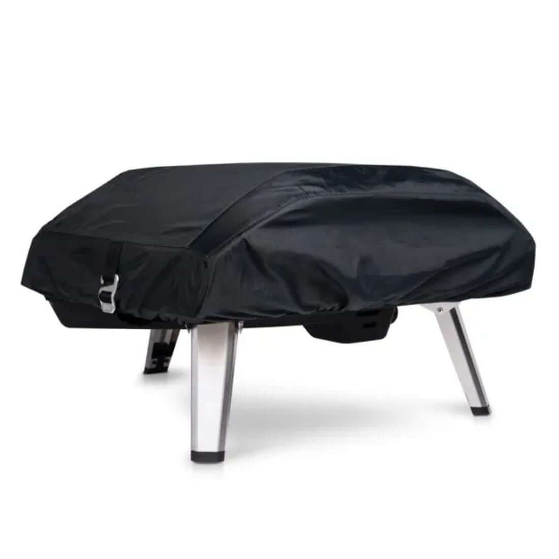 Capa de Proteção Ooni Koda 16 preta, impermeável e resistente, ideal para proteção contra chuva e transporte.