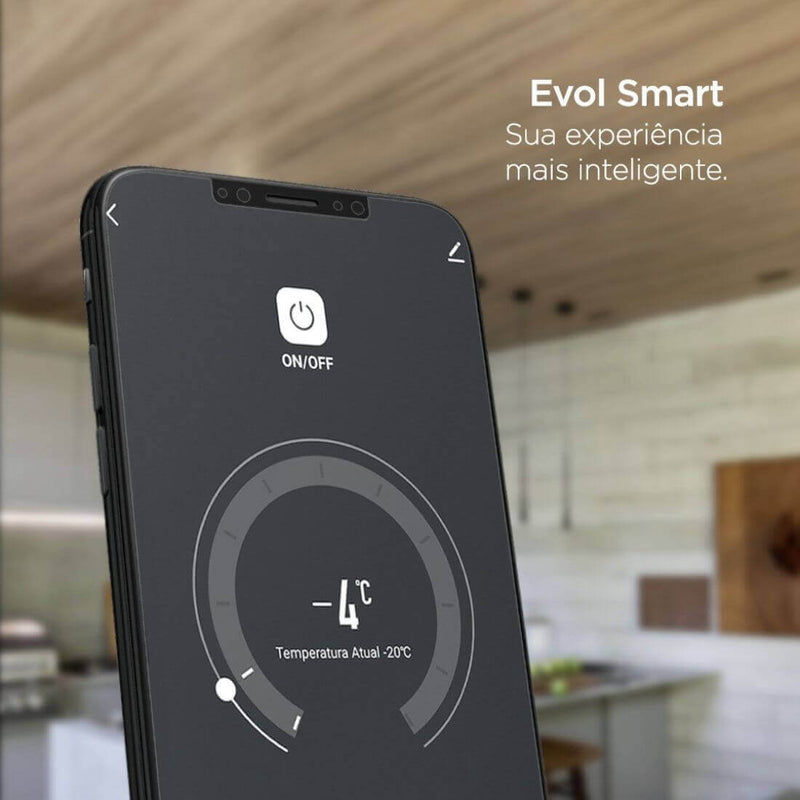 Controle Inteligente via Aplicativo (Wi-Fi)