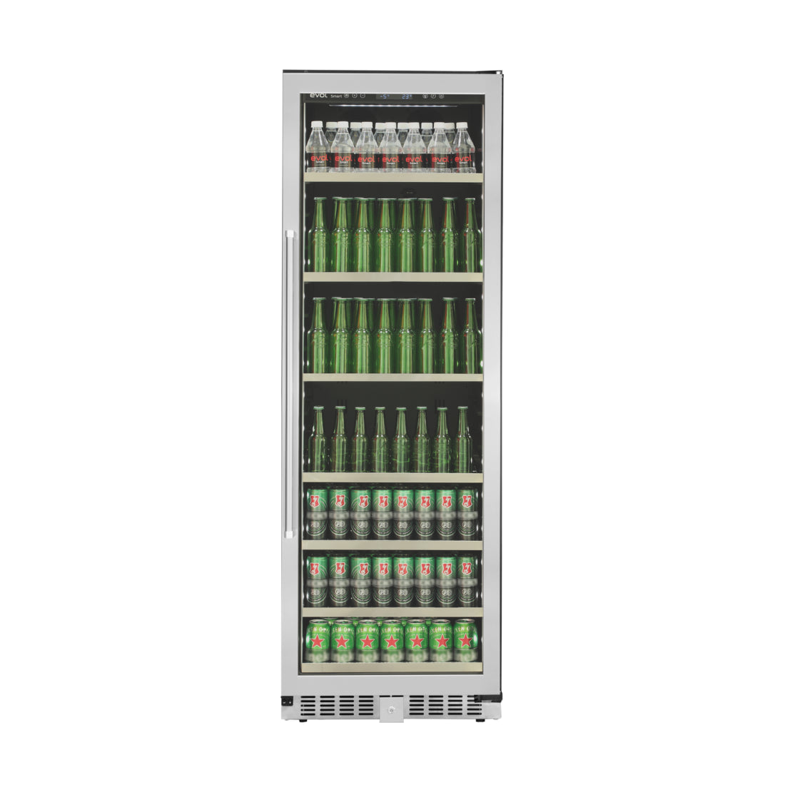 Cervejeira de Embutir Evol Smart 425 Litros Inox 220V Abertura para Direita