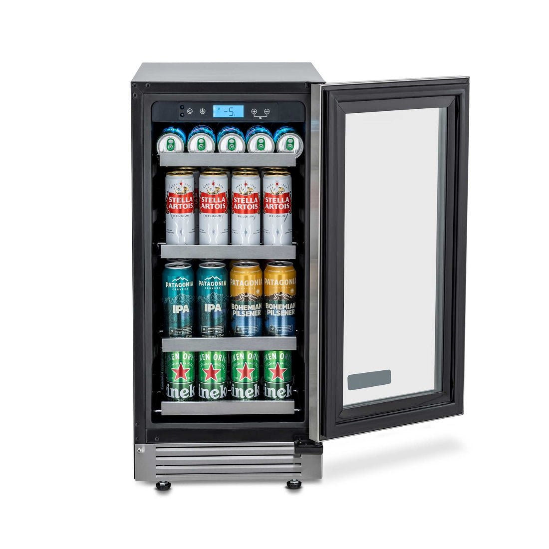 Cervejeira Tecno Professional 80 Litros de Embutir Inox 220V - Abertura para Direita