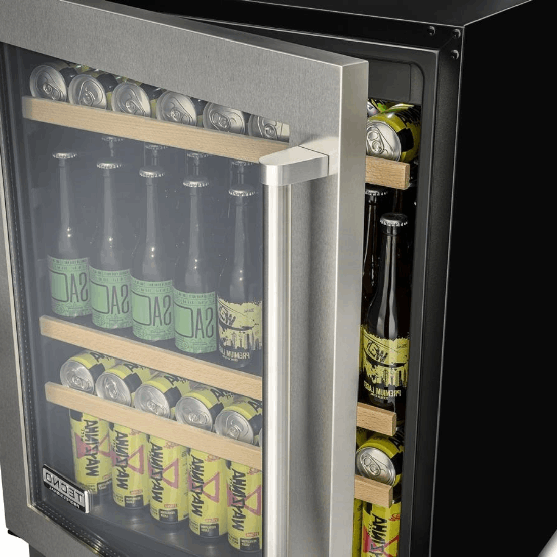 Cervejeira Professional 136 Litros de Embutir Inox 220V - Abertura para Esquerda