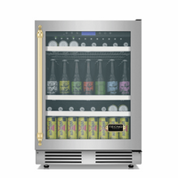 Cervejeira Vintage 136 Litros de Embutir Inox 220V - Abertura para Direita