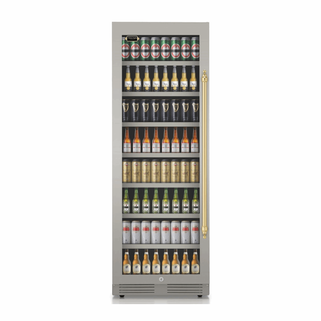 Cervejeira Vintage Max Beer 433 Litros de Embutir Inox 220V - Abertura para Esquerda