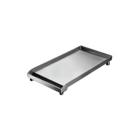 Chapa Grill de Alimentos Bertazzoni Professional Aço Inox com área de 26 cm de largura e 46 cm de profundidade.