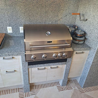 Churrasqueira a Gás Evol Florence 4 Queimadores Inox 79cm