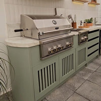 Churrasqueira à Gás Evol Modena 28'' Inox 3 Queimadores 70cm