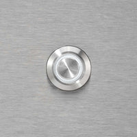 Botão de controle de aço inox para a Churrasqueira a Gás Coyote, modelo Série C3.