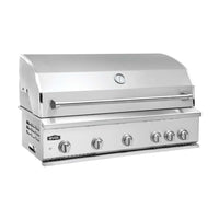 Churrasqueira Evol Modena 42'' inox 4 queimadores e 2 infrared 107cm com termômetro e acabamento premium