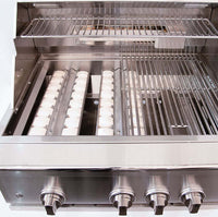 Churrasqueira à Gás Evol Modena 28'' Inox 3 Queimadores 70cm em inox escovado, 3 queimadores, grelhas e bandeja coletora para embutir
