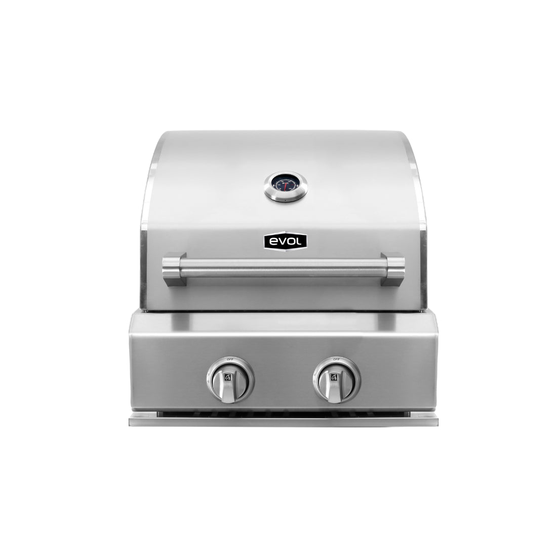 Churrasqueira à Gás Evol Capri 2 Queimadores Inox 55cm