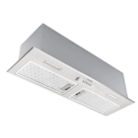 Coifa CrissAir de Embutir no Móvel Inox 90cm - coifa de embutir em inox escovado, painel com botões push, filtros e iluminação integrada