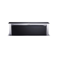 Coifa de Bancada Cuisinart Arkton Advanced Down Draft Inox 90cm em inox retrátil, painel touch slim e iluminação LED integrada