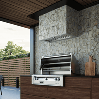 Coifa Elica de Embutir no Móvel Scanno 91cm Inox, coifa de embutir em inox com duto visível retangular e painel de botões