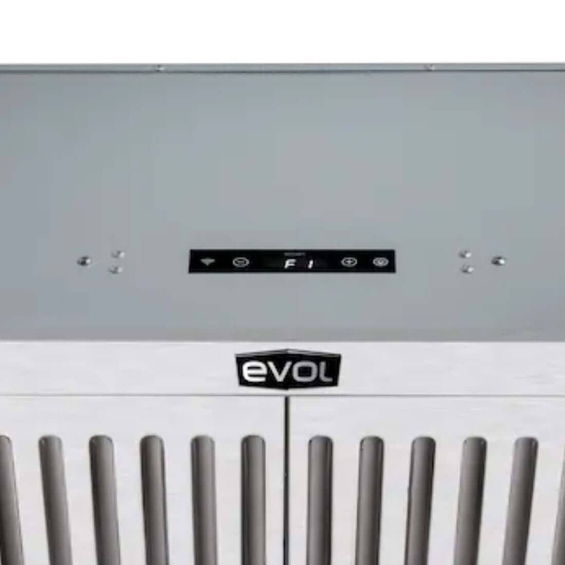 Coifa Evol Gamma de Embutir no Móvel Inox 84cm — coifa de embutir em inox 304 com painel touch e grelha vertical, design clean