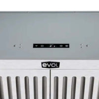 Coifa Evol Gamma de Embutir no Móvel Inox 84cm — coifa de embutir em inox 304 com painel touch e grelha vertical, design clean