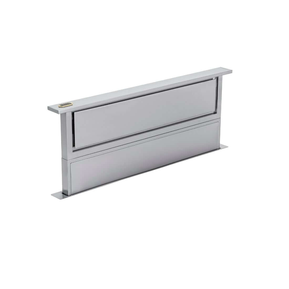 Coifa de Bancada Tecno Rise Vintage Inox 91cm - coifa de bancada em inox escovado retrátil, formato slim com painel e acabamento sofisticado