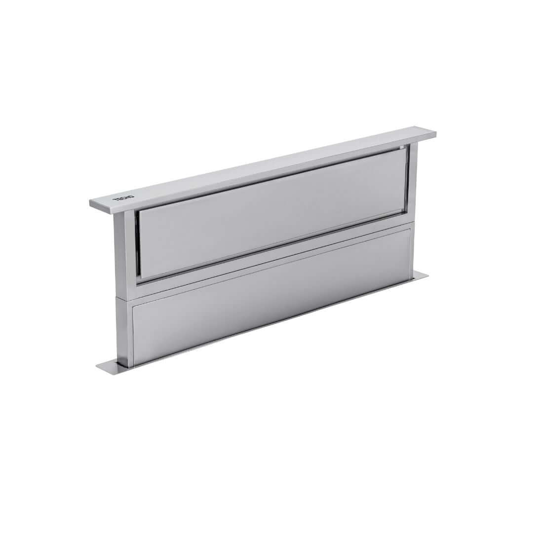Coifa de Bancada Tecno Rise Inox 91cm, coifa de bancada em inox escovado retrátil com design slim e acabamento premium