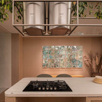 Coifa ilha CrissAir Isola Cilindro Inox 40cm coifa de ilha em inox cilíndrica com painel eletrônico, iluminação LED e duto aparente