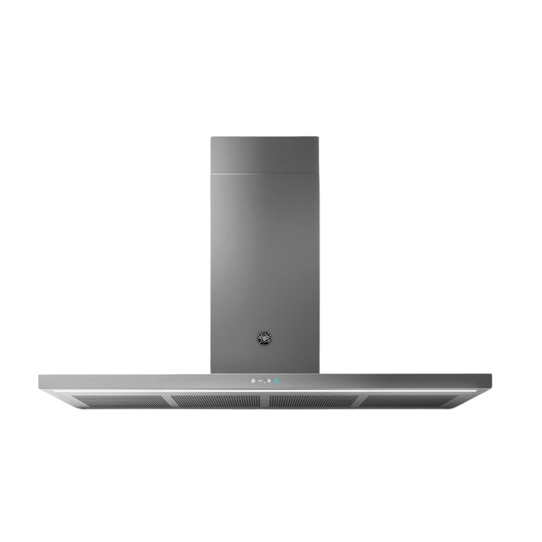 Coifa Bertazzoni Thin Parede Inox 120cm em inox escovado, coifa de parede slim retangular com painel touch e iluminação LED