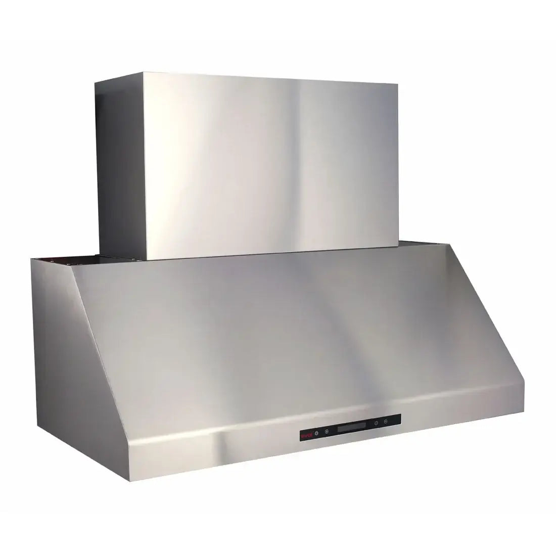Coifa Evol Alpha para Churrasqueira Inox 125cm 2 Motores - coifa de parede em inox piramidal com painel touch e duto aparente