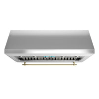Coifa Elica de Parede New Calabria Vintage 122cm Inox