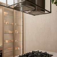 Coifa ilha CrissAir Isola Cilindro Inox 40cm 220V
