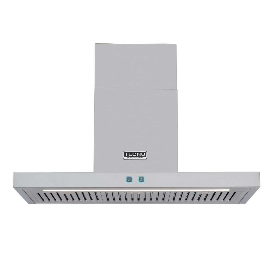 Coifa Tecno de Parede Toblino Professional em aço inox escovado com painel luminoso e design moderno.