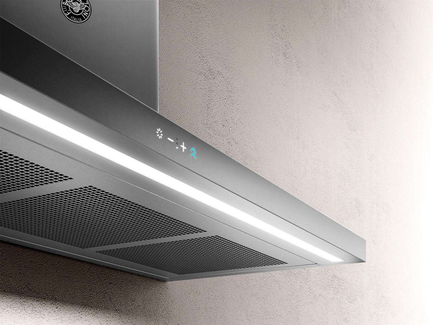 Coifa Ber Thin Parede Inox 90cm 220V