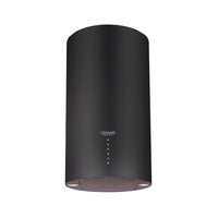 Coifa ilha CrissAir Isola Cilindro Black 40cm 220V