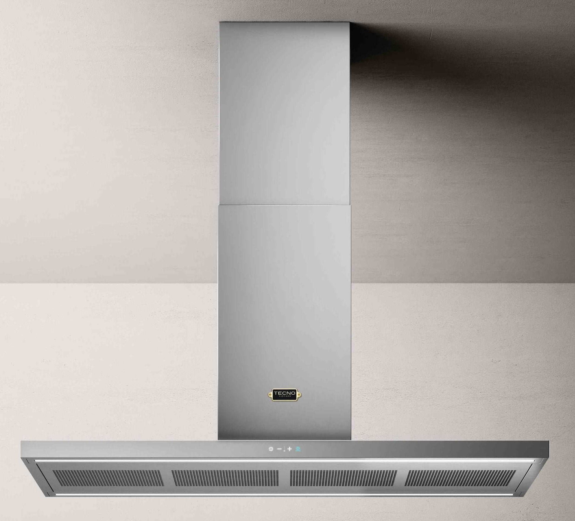 Coifa Vintage Ilha Inox 120cm 220V